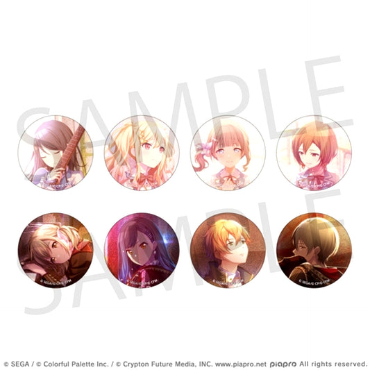 Hatsune Miku: Colorful Stage! Glitter Button Event Illustration Collection vol.4 C Goods - Bache Resale [NEW]