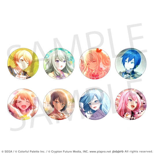 Hatsune Miku: Colorful Stage! Glitter Button Event Illustration Collection vol.5 A Goods - Bache Resale [NEW]