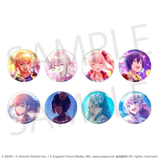 Hatsune Miku: Colorful Stage! Glitter Button Event Illustration Collection vol.6 A Goods - Bache Resale [NEW]