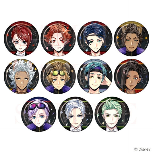 Disney Twisted-Wonderland Can Badge Collection Sports Club [NEW]
