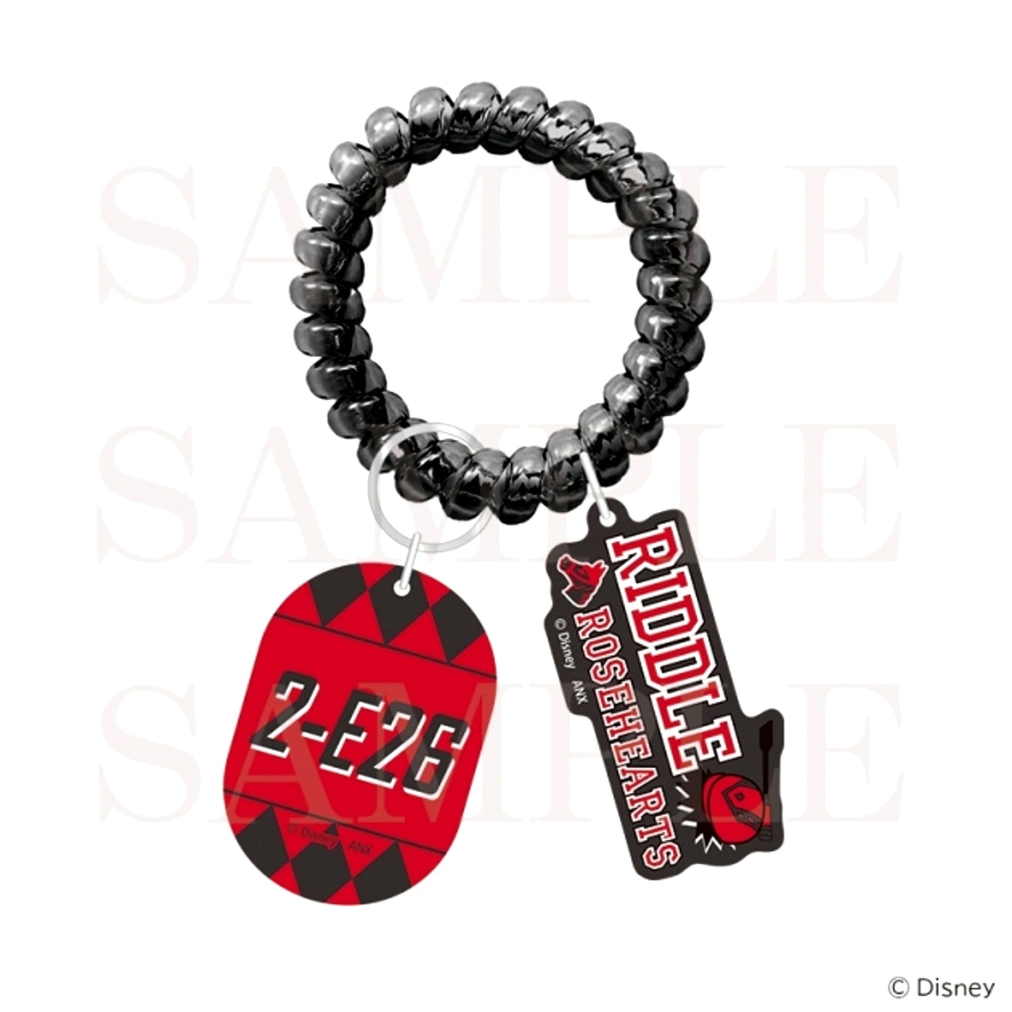 Disney Twisted-Wonderland Locker Key-Style Charm Riddle Rosehearts [NEW]