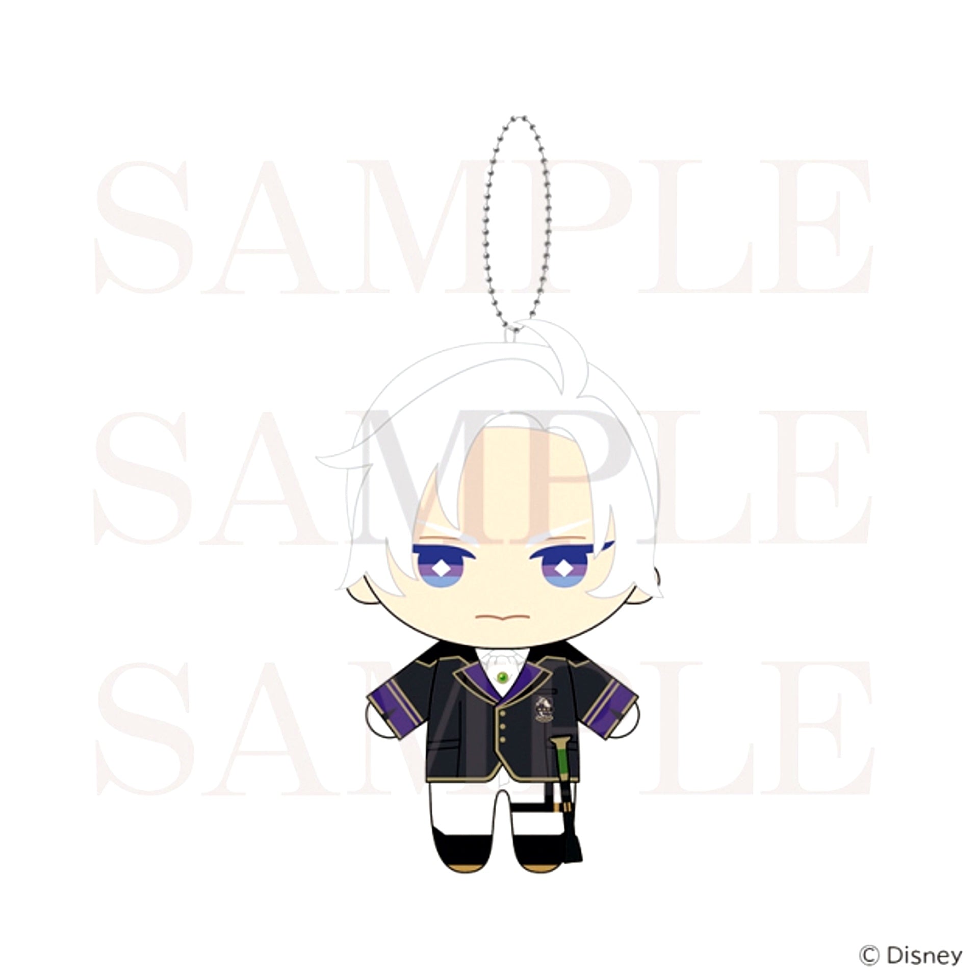 Disney Twisted-Wonderland Mini Mini Plush (Club Wear ver.) Silver [NEW]