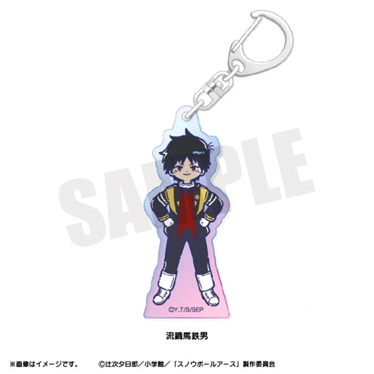 TV Anime "Snowball Earth" Retopop Aurora Acrylic Keychain (All 4 Types) Tetsuo Yabusame [NEW]