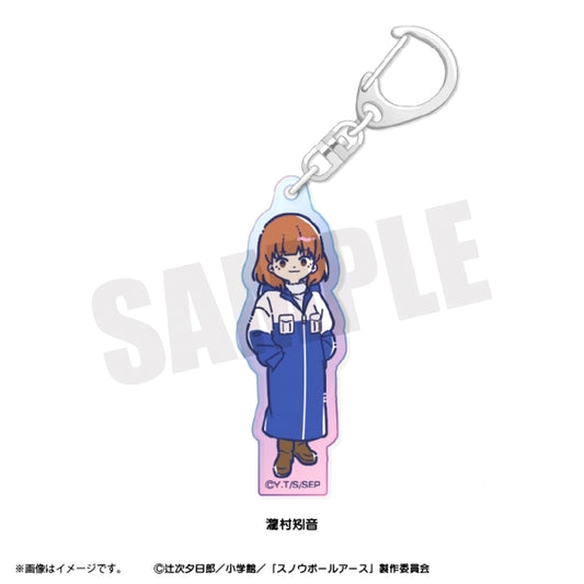 TV Anime Snowball Earth Reto Pop Aurora Acrylic Keychain (All 4 Types) Hagine Takimura [NEW]
