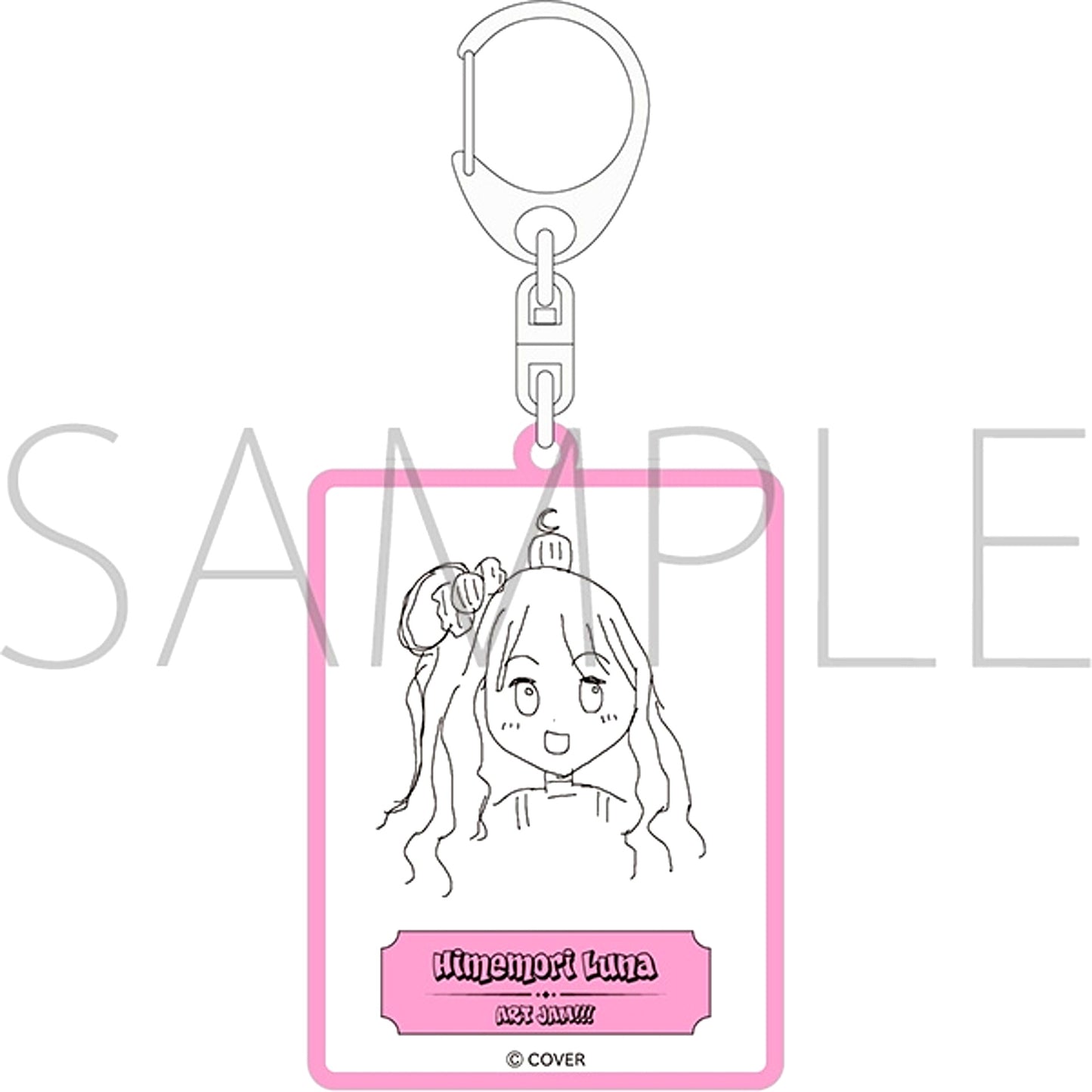 Hololive Acrylic Keychain / Luna Himemori Goods - Keychain [NEW]