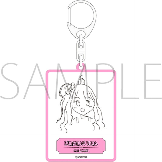 Hololive Acrylic Keychain / Luna Himemori Goods - Keychain [NEW]