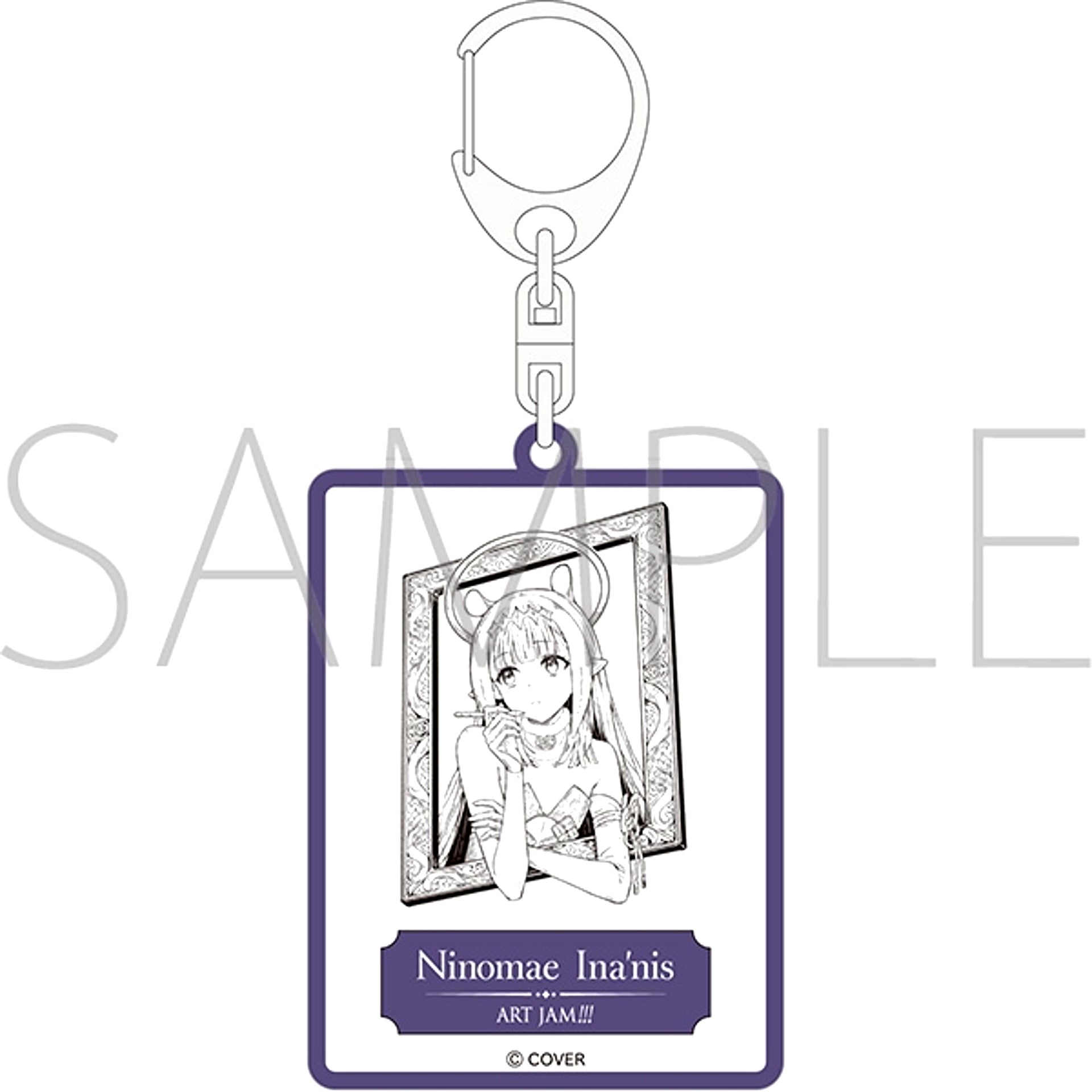 Hololive Acrylic Keychain / Ina'nis Ninomae Goods - Keychain [NEW]