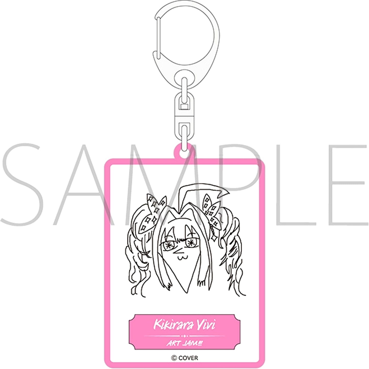 Hololive Acrylic Keychain / Kikirara Vivi Goods - Keychain [NEW]