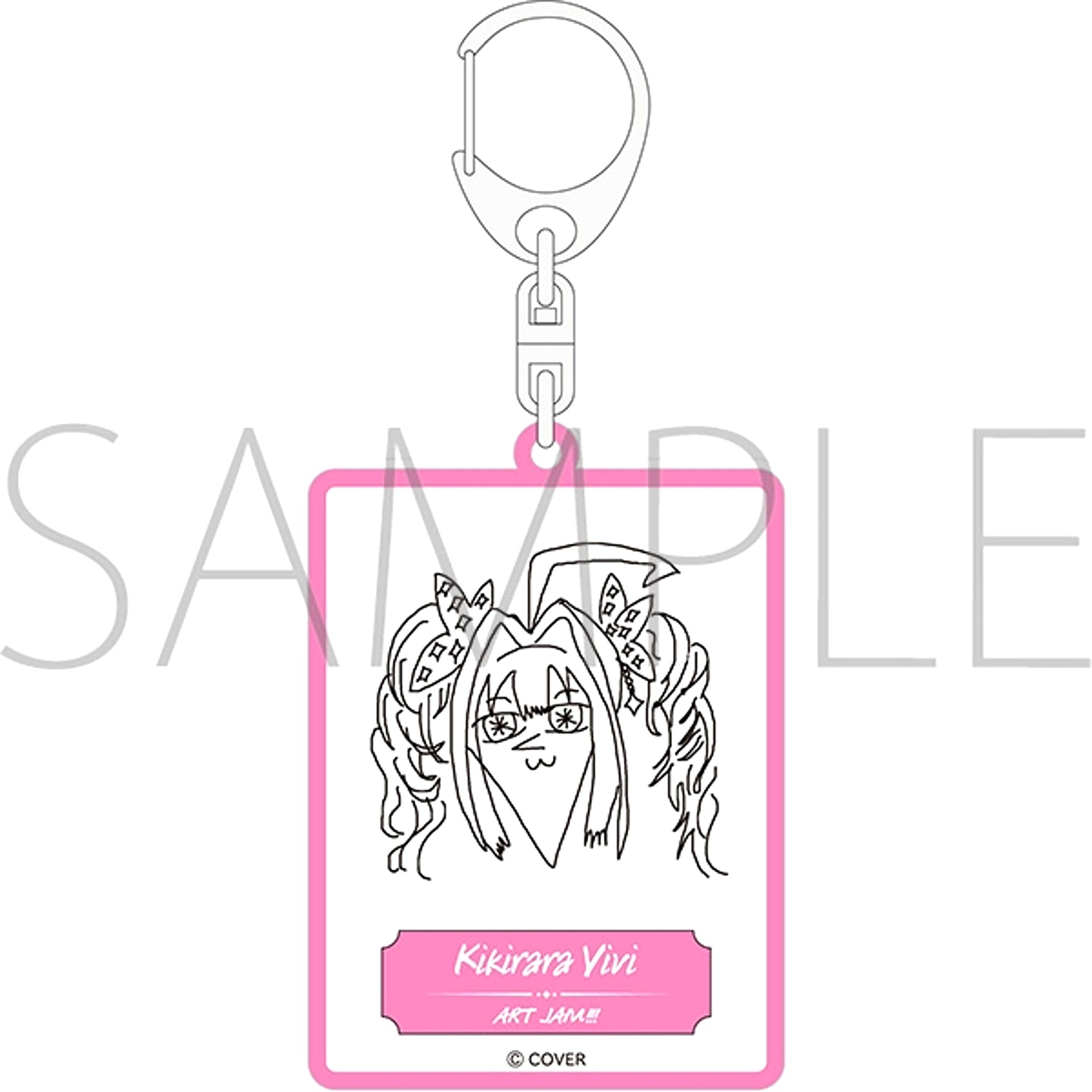 Hololive Acrylic Keychain / Kikirara Vivi Goods - Keychain [NEW]