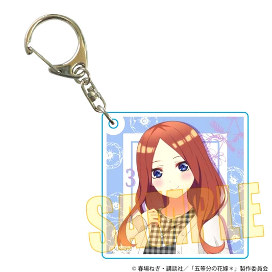 The Quintessential Quintuplets* Acrylic Keychain Miku Nakano Even Five Years Later the Quintuplets Are Always Together ver. (Reissue) [NEW]