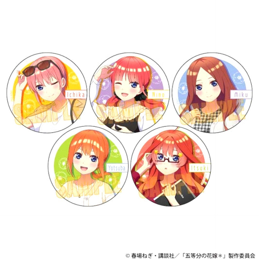 The Quintessential Quintuplets* Trading Can Badge Even Five Years Later the Quintuplets Are Always Together ver. (Reissue) [NEW]