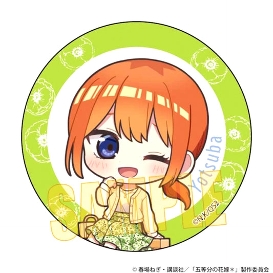 The Quintessential Quintuplets* Can Badge Yotsuba Nakano The Quintuplets Are Still Together 5 Years Later ver. (Reissue) [NEW]