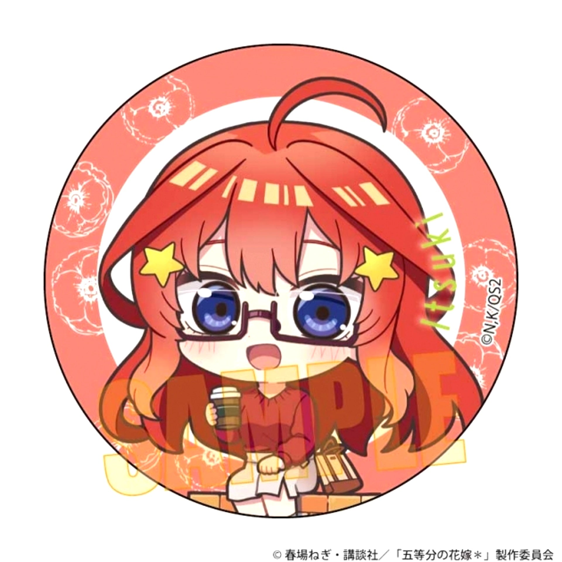 The Quintessential Quintuplets* Can Badge Itsuki Nakano The Quintuplets Are Still Together 5 Years Later ver. (Reissue) [NEW]
