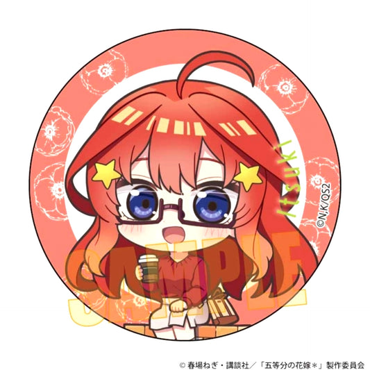 The Quintessential Quintuplets* Can Badge Itsuki Nakano The Quintuplets Are Still Together 5 Years Later ver. (Reissue) [NEW]