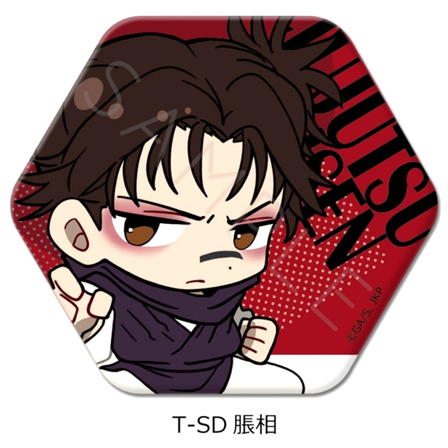 TV Anime Jujutsu Kaisen Season 3 Culling Game Vol.4 Hexagonal Can Badge T-SD (Choso) [NEW]