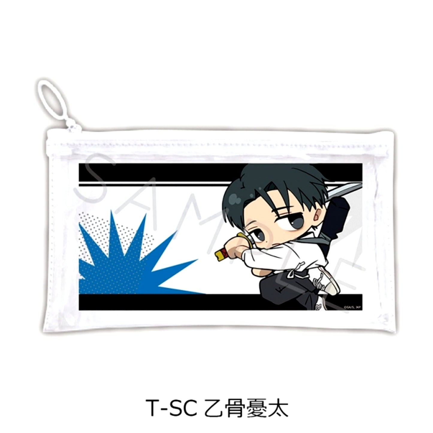 TV Anime "Jujutsu Kaisen" Season 3 "Culling Game" Vol. 4 Flat Clear Pouch T-SC (Yuta Okkotsu) [NEW]