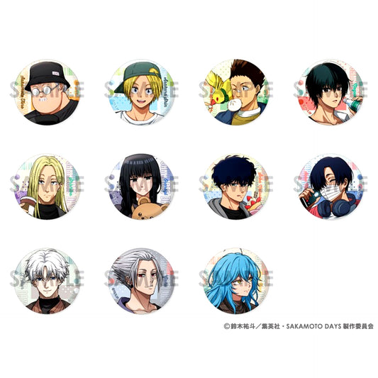 SAKAMOTO DAYS Random Button ~Sunny Afternoon~ Goods - Bache with animate with Benefits Bonus [NEW]