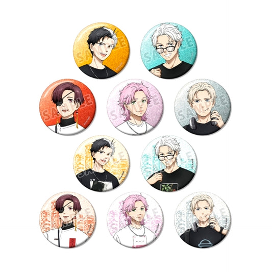 TV Anime WIND BREAKER Newly Drawn Summer Clothes ver. Trading Glitter Button Goods - Bache with with Benefits Bonus [NEW]