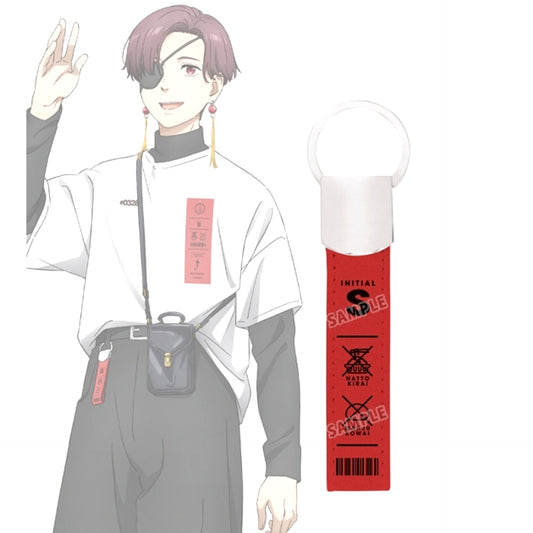 WIND BREAKER TV Anime Newly Drawn Hayato Suou Summer Uniform ver. Synthetic Leather Keychain with Key Ring [NEW]