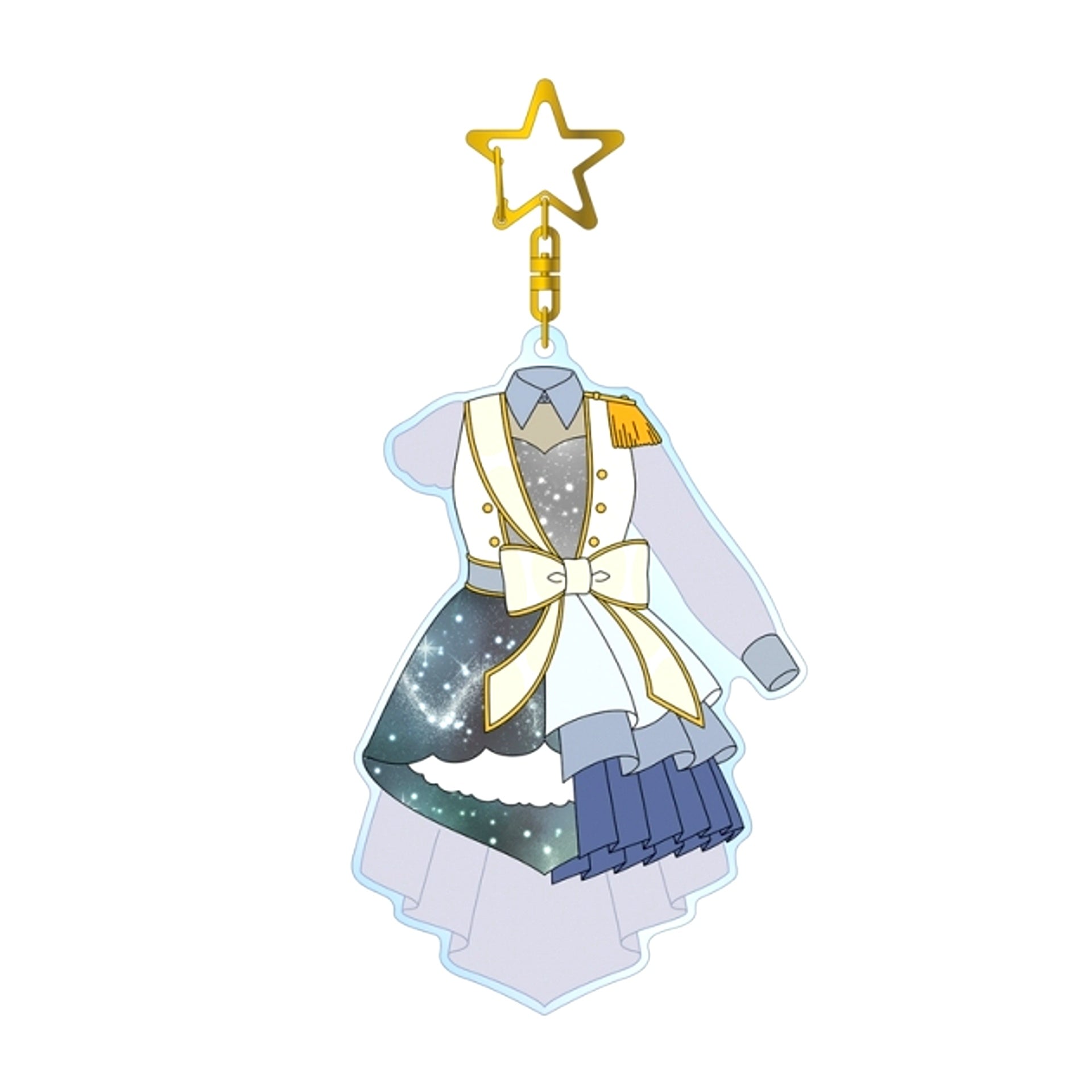 Zombie Land Saga: Yumeginga Paradise Movie Junko Konno Costume Motif BIG Acrylic Keychain [NEW]