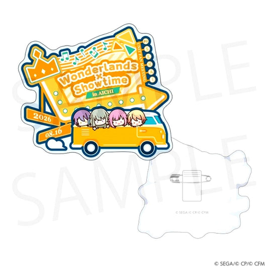 Hatsune Miku: Colorful Stage! Project Sekai Unit Fan Meeting Acrylic Badge [Wonderlands x Showtime] [NEW]