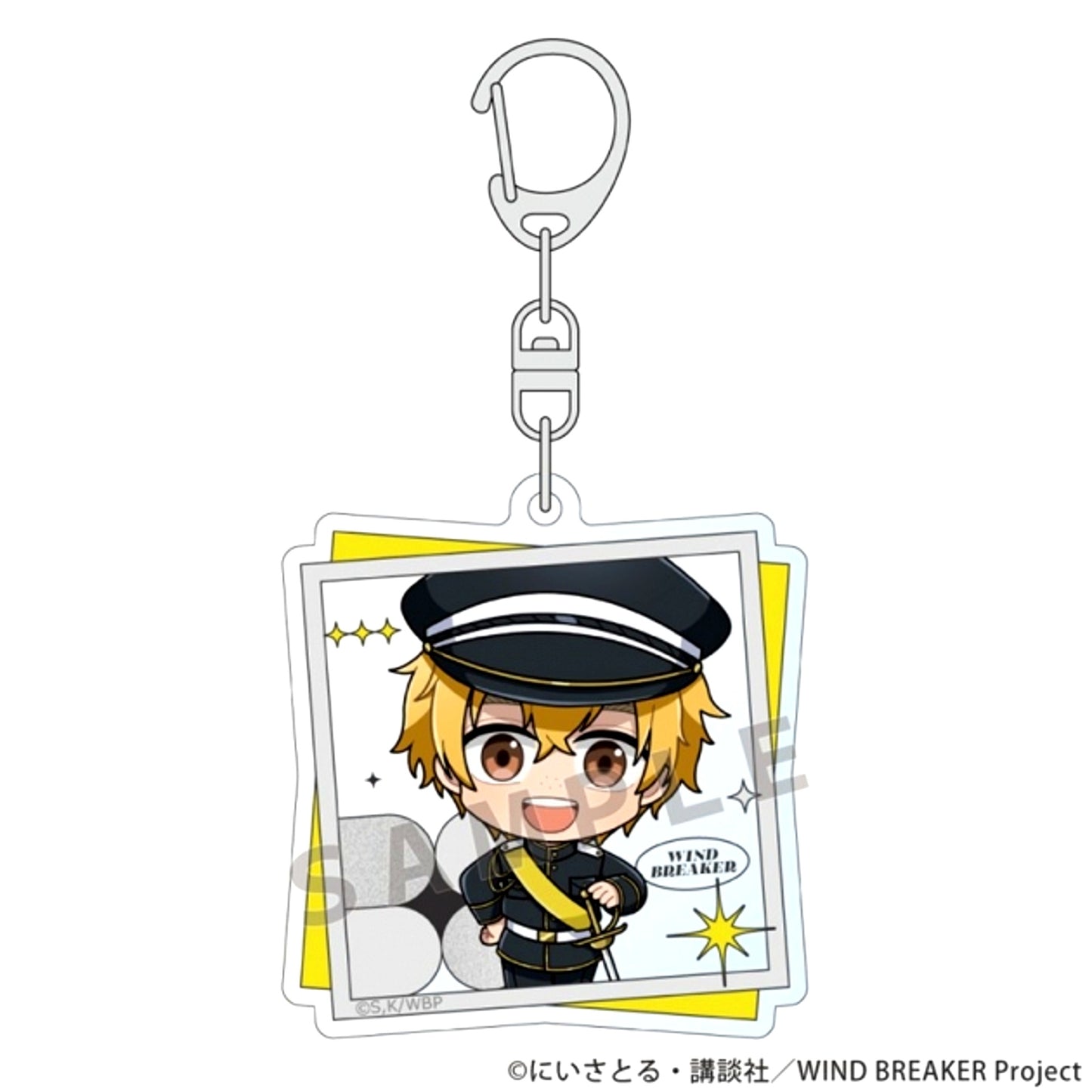 WIND BREAKER Acrylic Keychain (Akihiko Nirei / Military Outfit) [NEW]