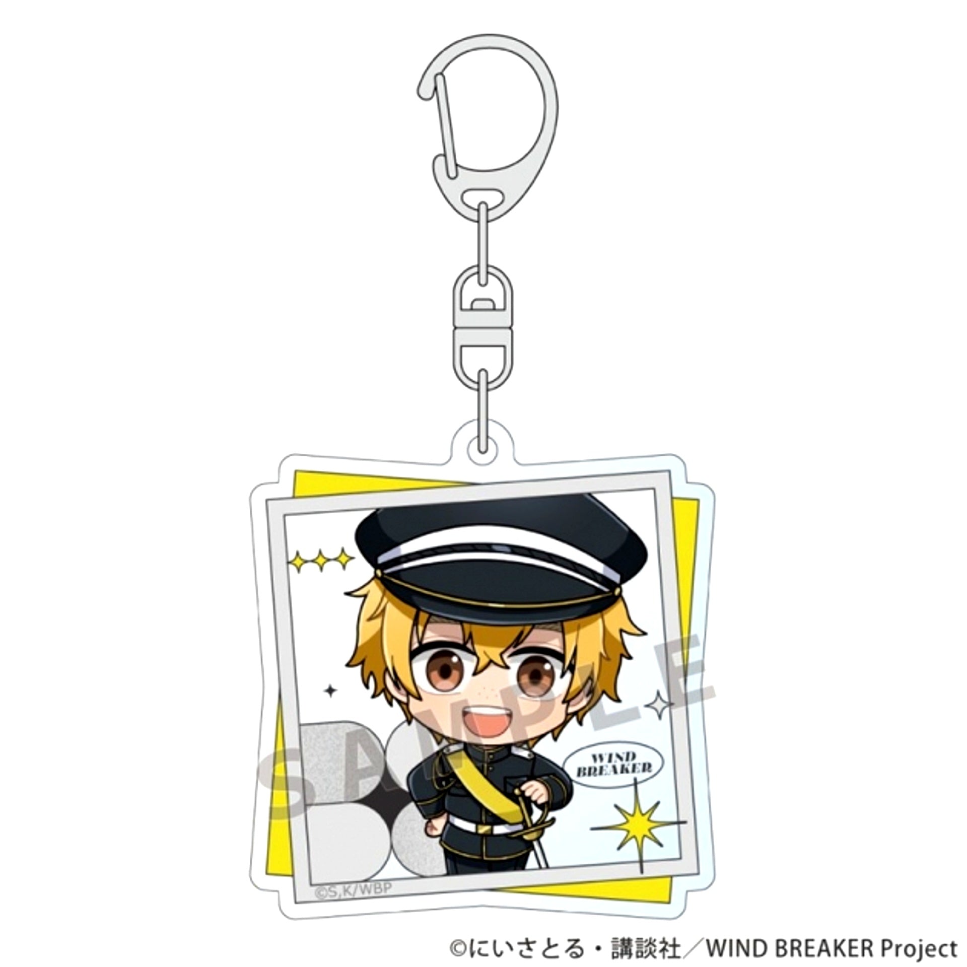WIND BREAKER Acrylic Keychain (Akihiko Nirei / Military Outfit) [NEW]