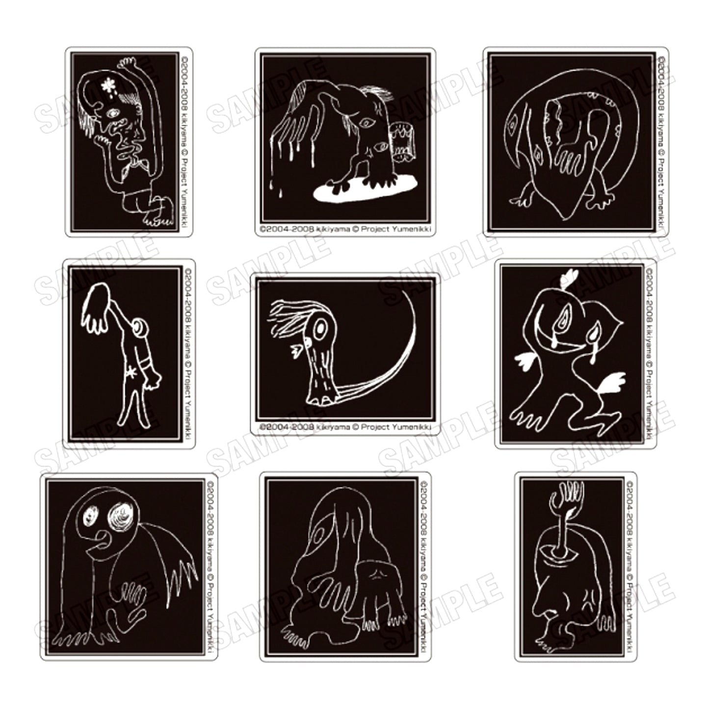 Yume Nikki Acrylic Badge Collection [NEW]