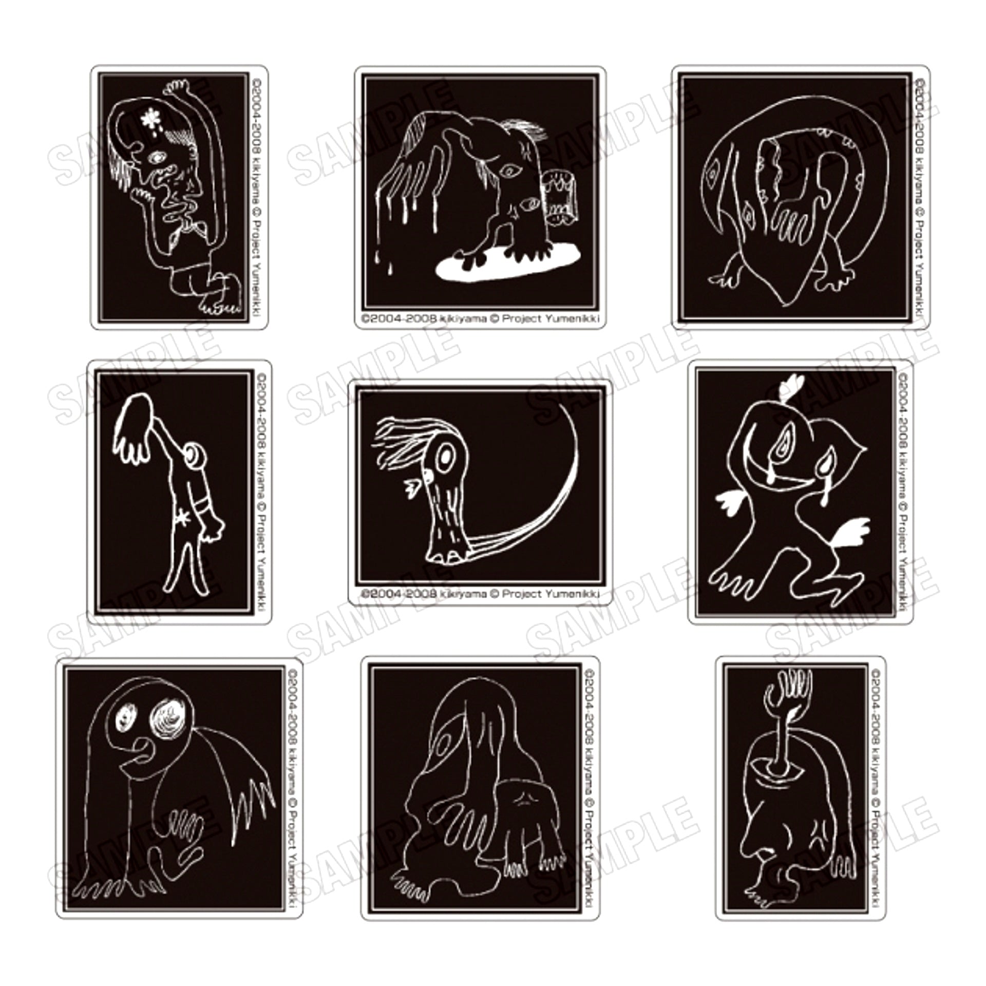 Yume Nikki Acrylic Badge Collection [NEW]