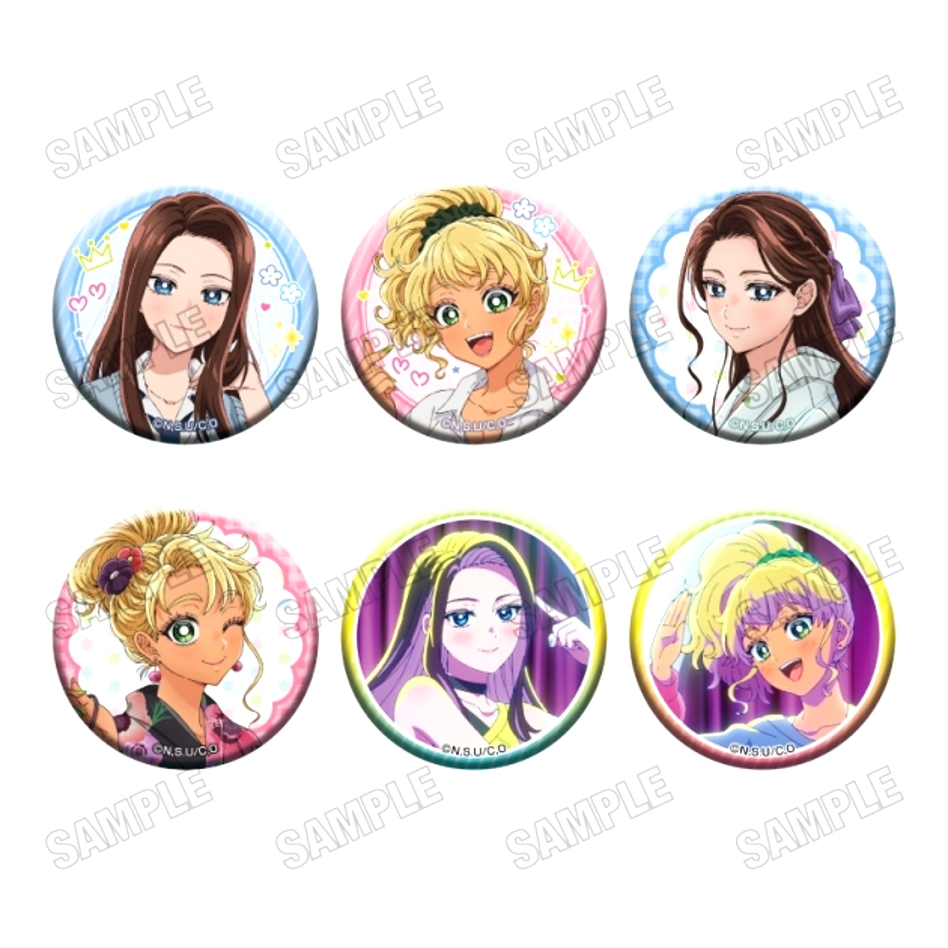 Anime "Gals Can't Be Kind to Otaku!?" Can Badge Collection [NEW]