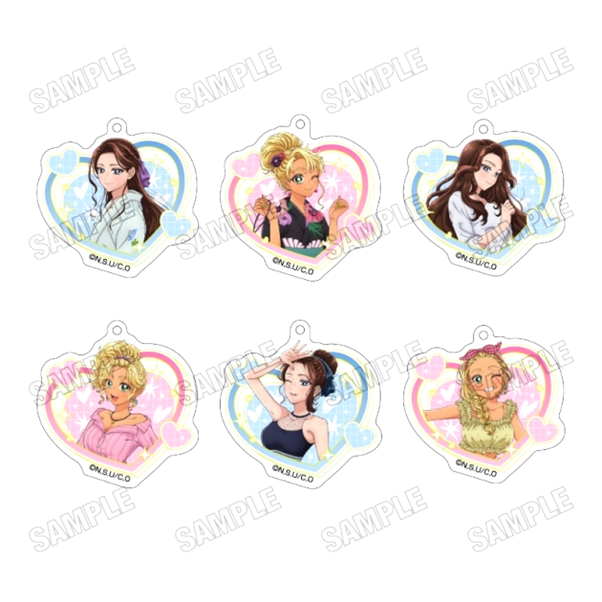 Anime "Gals Can't Be Kind to Otaku!?" Acrylic Keychain Collection [NEW]