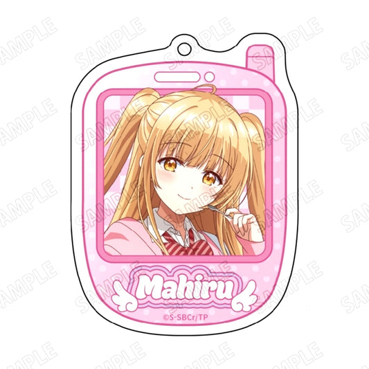 TV Anime The Angel Next Door Spoils Me Rotten 2 Newly-Drawn Acrylic Key Ring 1 Goods - Keychain [NEW]