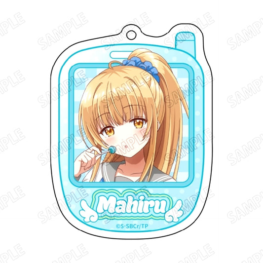 TV Anime The Angel Next Door Spoils Me Rotten 2 Newly-Drawn Acrylic Key Ring 2 Goods - Keychain [NEW]