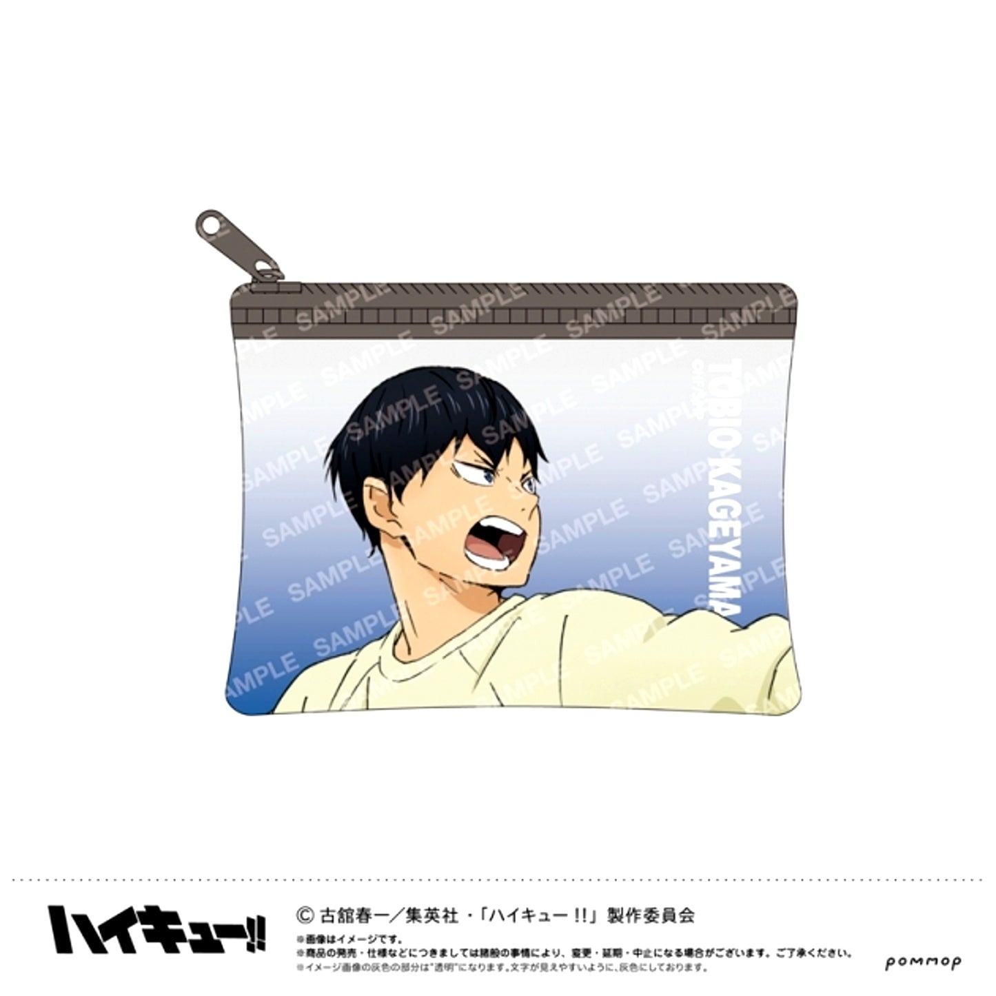 Haikyu!! Mini Clear Pouch -Away Game- (B Tobio Kageyama) [NEW]