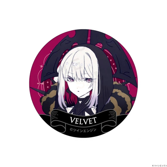THE RIBBON HERO Ribbon Hero Button Velvet Goods - Bache [NEW]