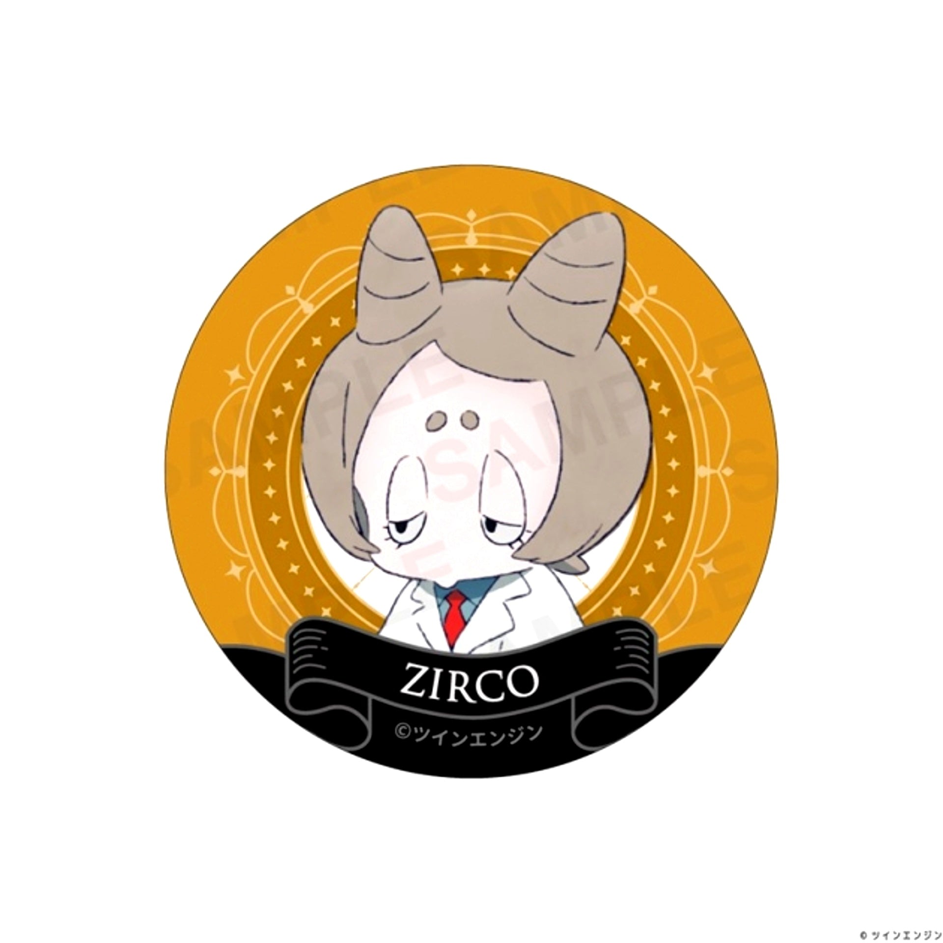 THE RIBBON HERO Can Badge Jiruko [NEW]