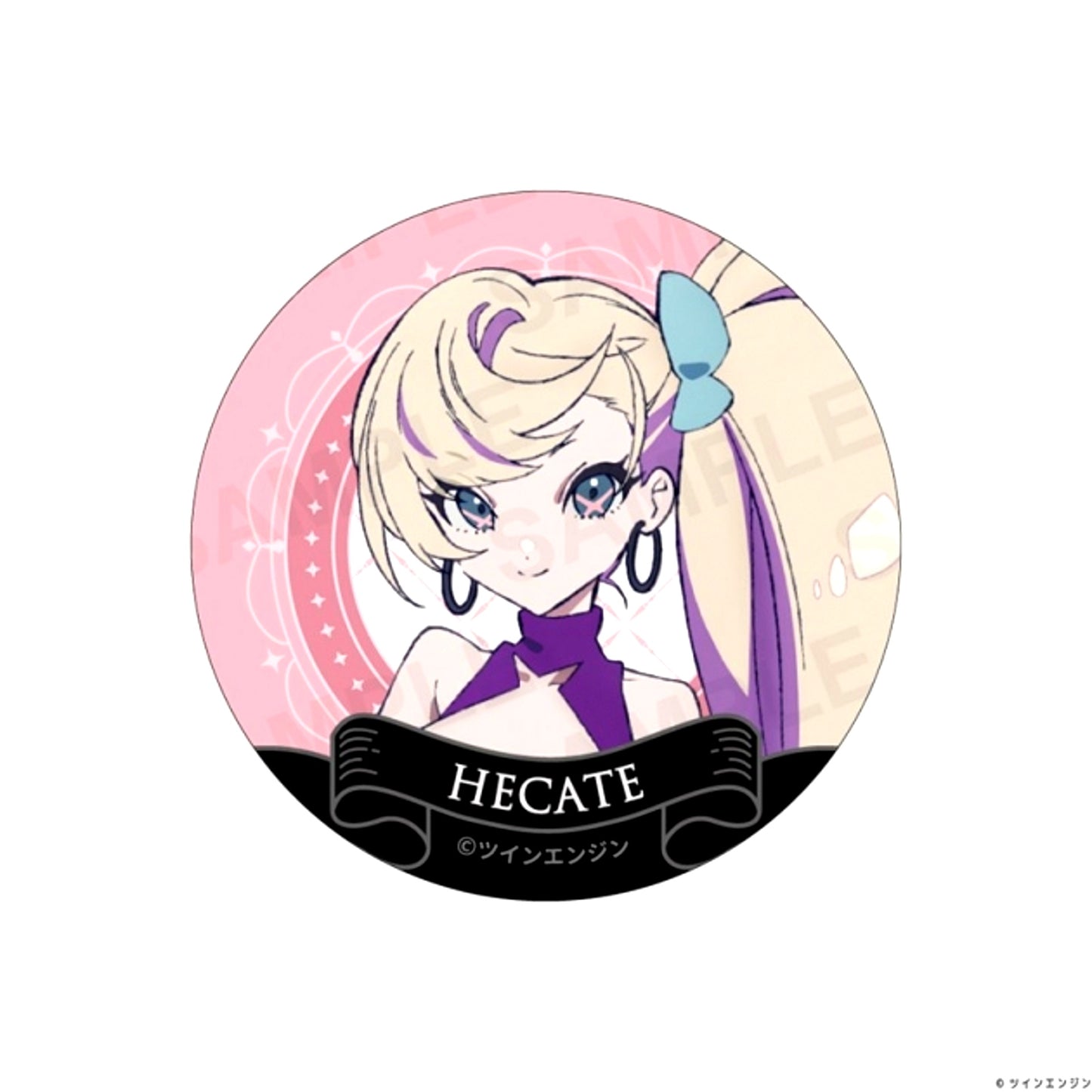 THE RIBBON HERO Can Badge Hecate [NEW]