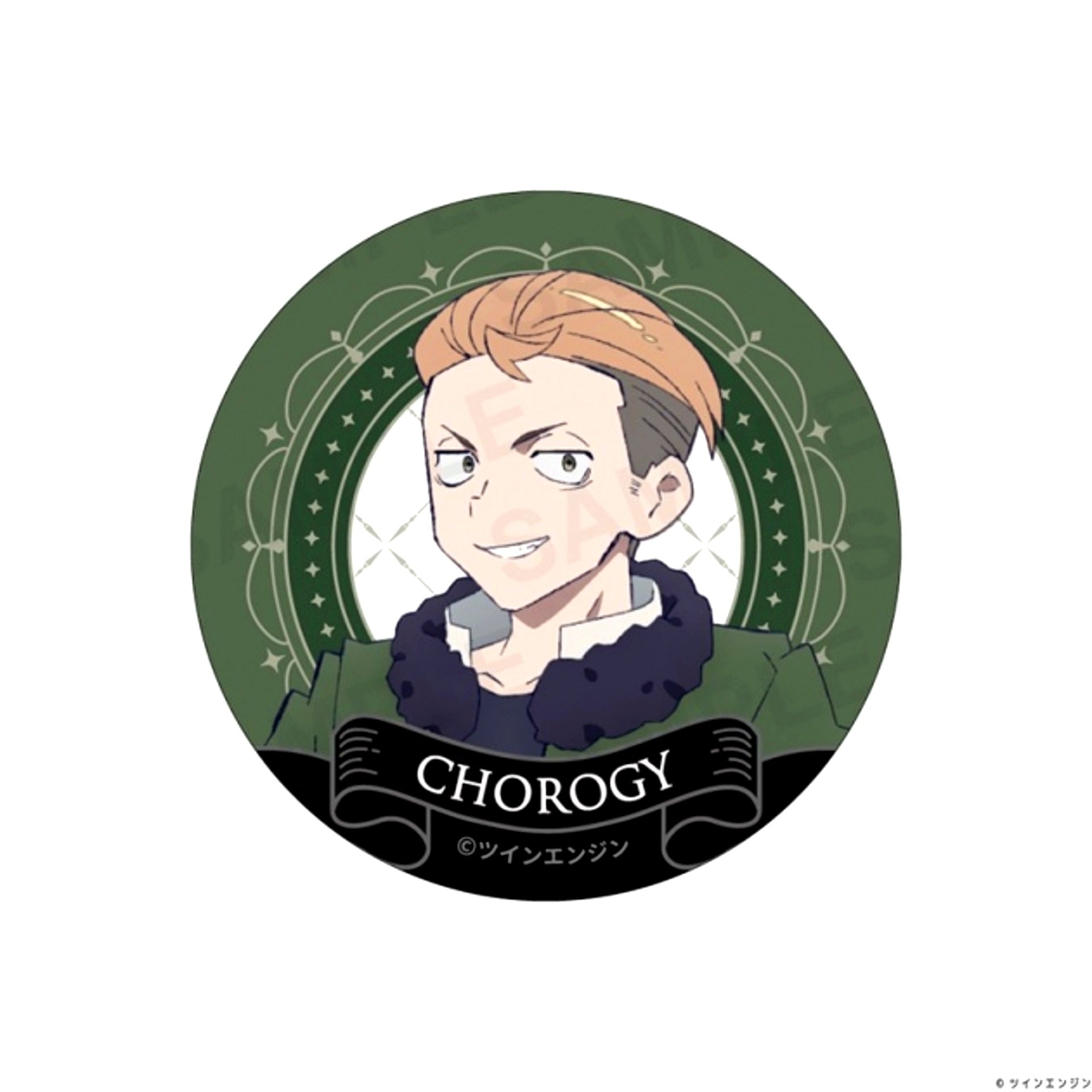 THE RIBBON HERO Can Badge Chorogi [NEW]