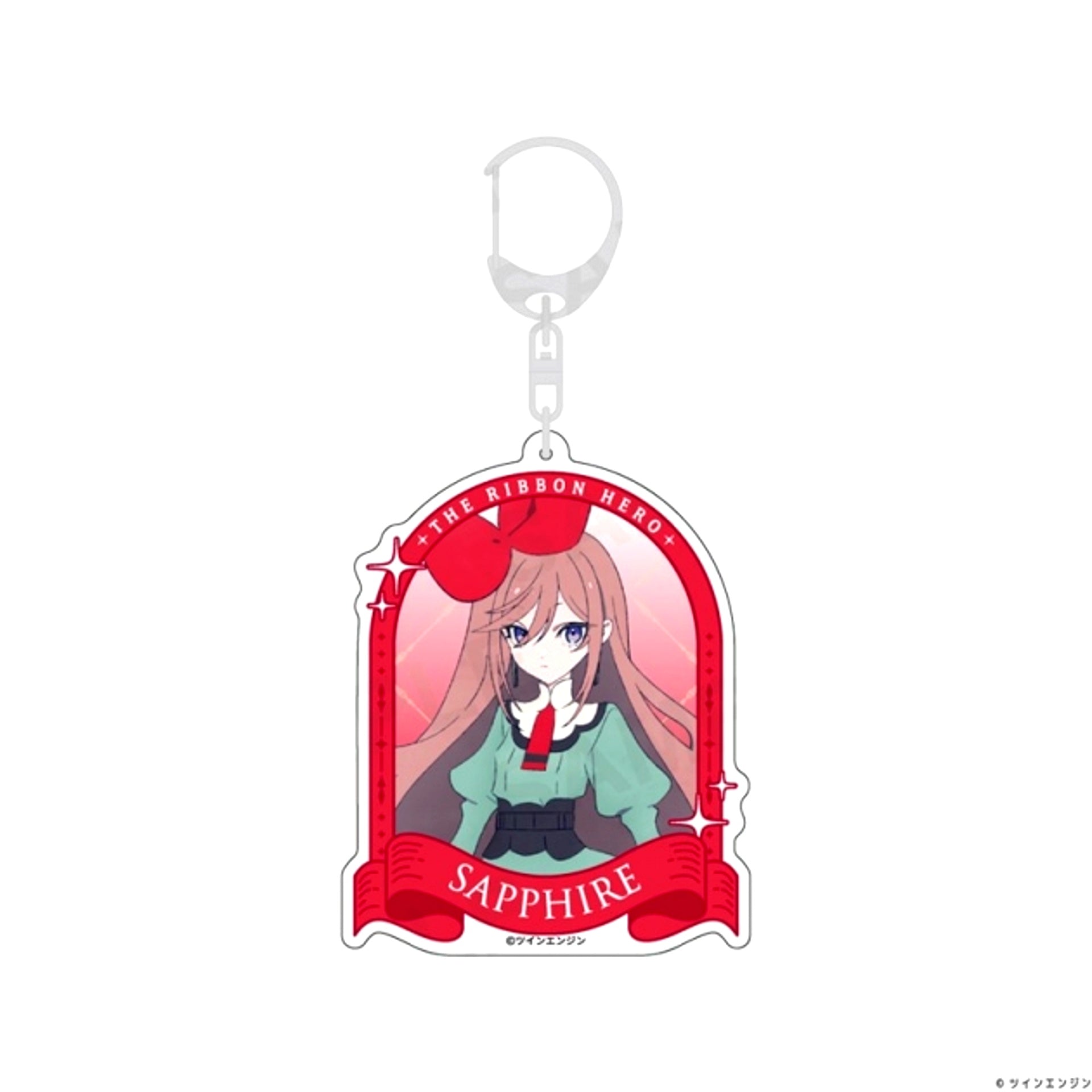 THE RIBBON HERO Acrylic Keychain Sapphire (Casual Clothes) [NEW]
