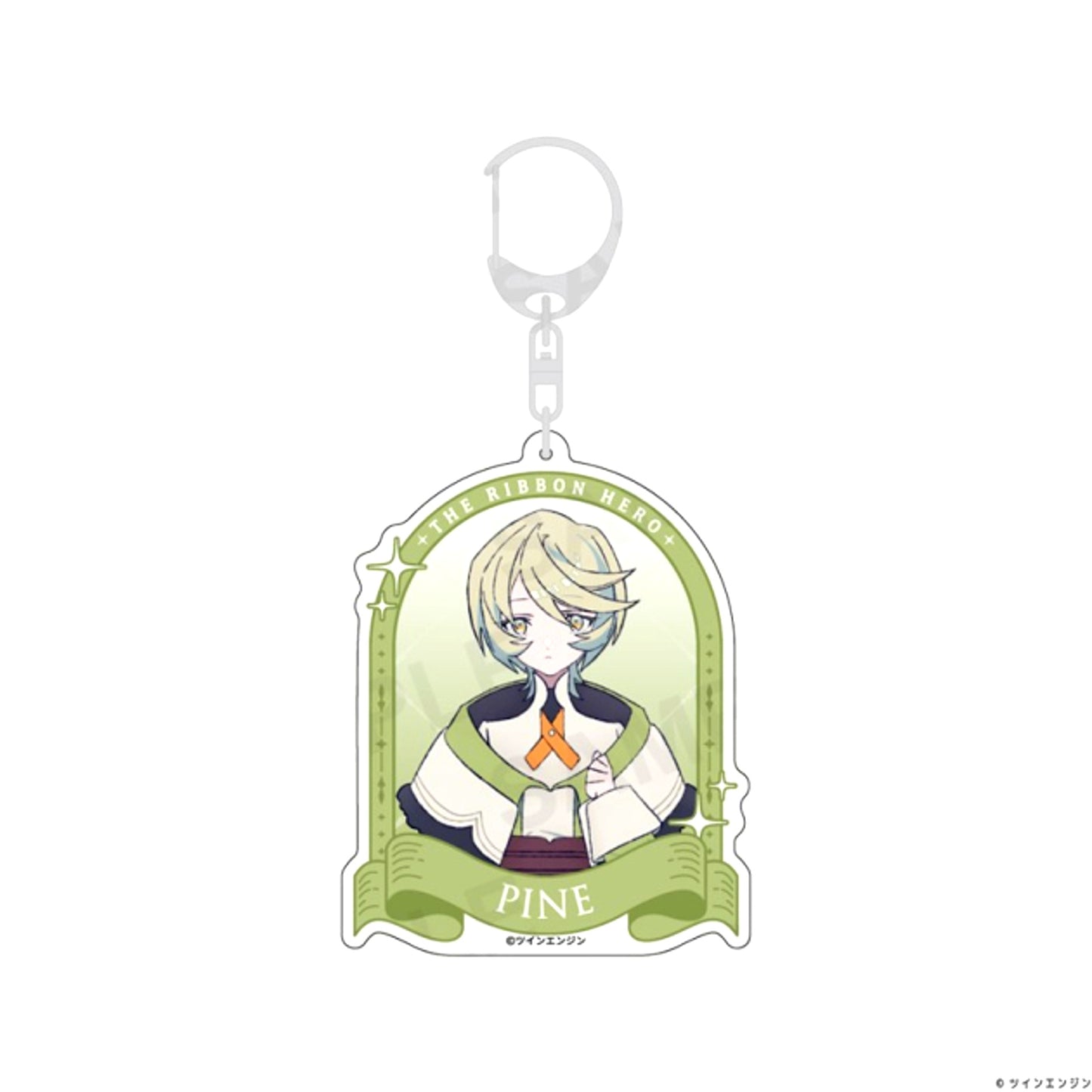 THE RIBBON HERO Ribbon Hero Acrylic Keychain Pine Goods - Keychain [NEW]
