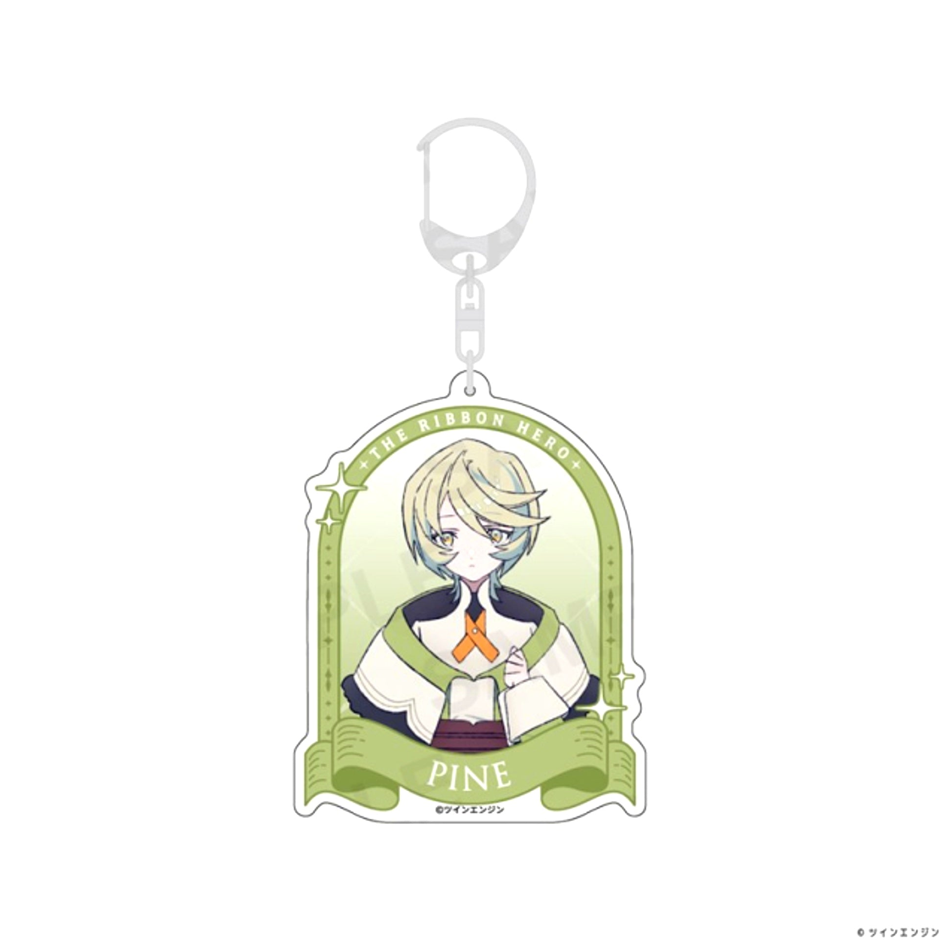 THE RIBBON HERO Ribbon Hero Acrylic Keychain Pine Goods - Keychain [NEW]