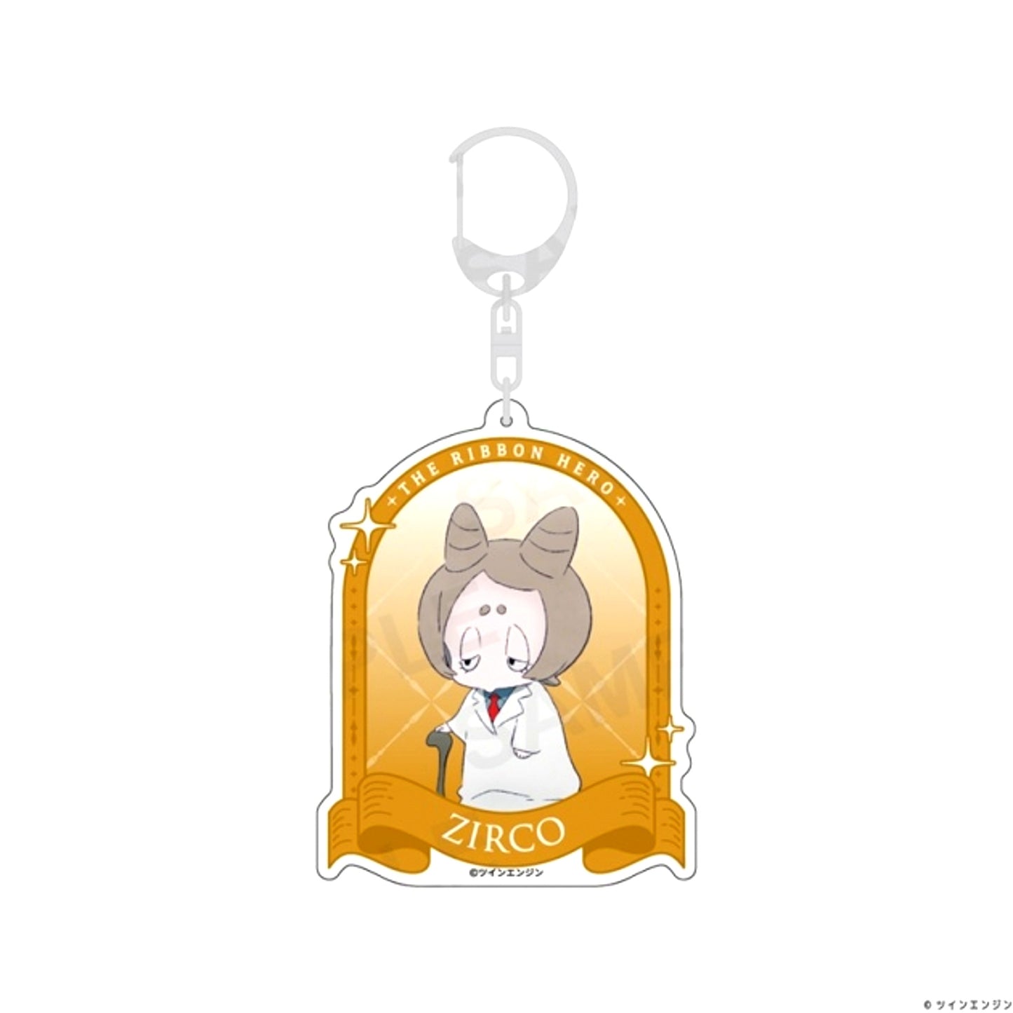 THE RIBBON HERO Acrylic Keychain Zirco [NEW]