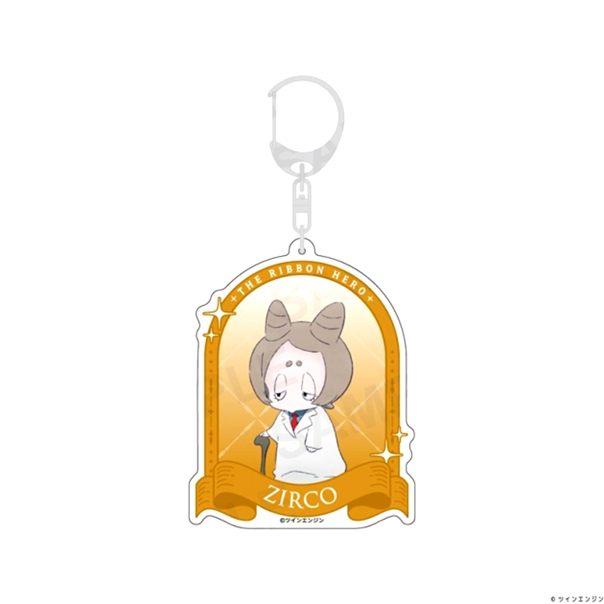 THE RIBBON HERO Acrylic Keychain Zirco [NEW]