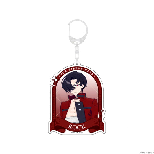 THE RIBBON HERO Ribbon Hero Acrylic Keychain Rock Goods - Keychain [NEW]