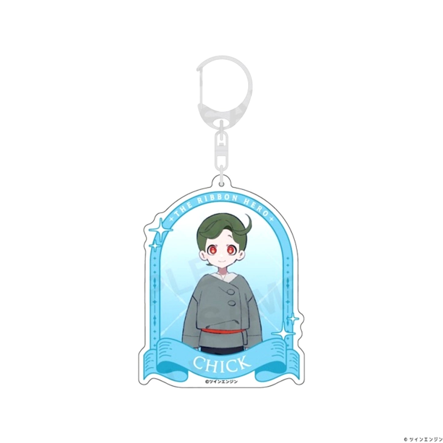 THE RIBBON HERO Acrylic Keychain Chikku [NEW]