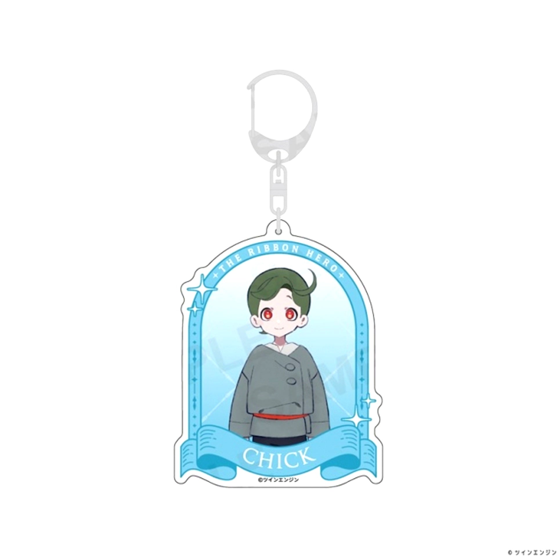 THE RIBBON HERO Acrylic Keychain Chikku [NEW]