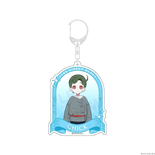 THE RIBBON HERO Acrylic Keychain Chikku [NEW]