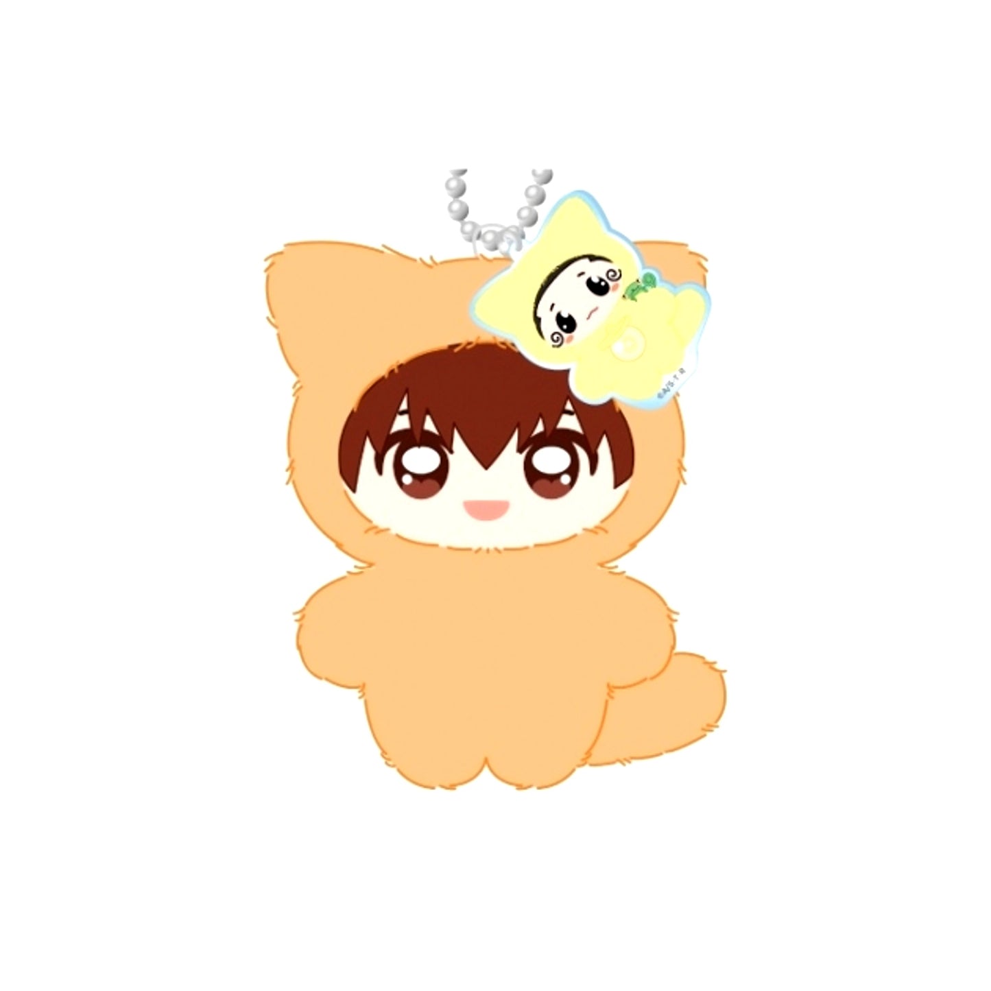 TV Anime Reborn! Chimikemo Mascot 1. Tsunayoshi Sawada & Reborn Goods - Mascot [NEW]