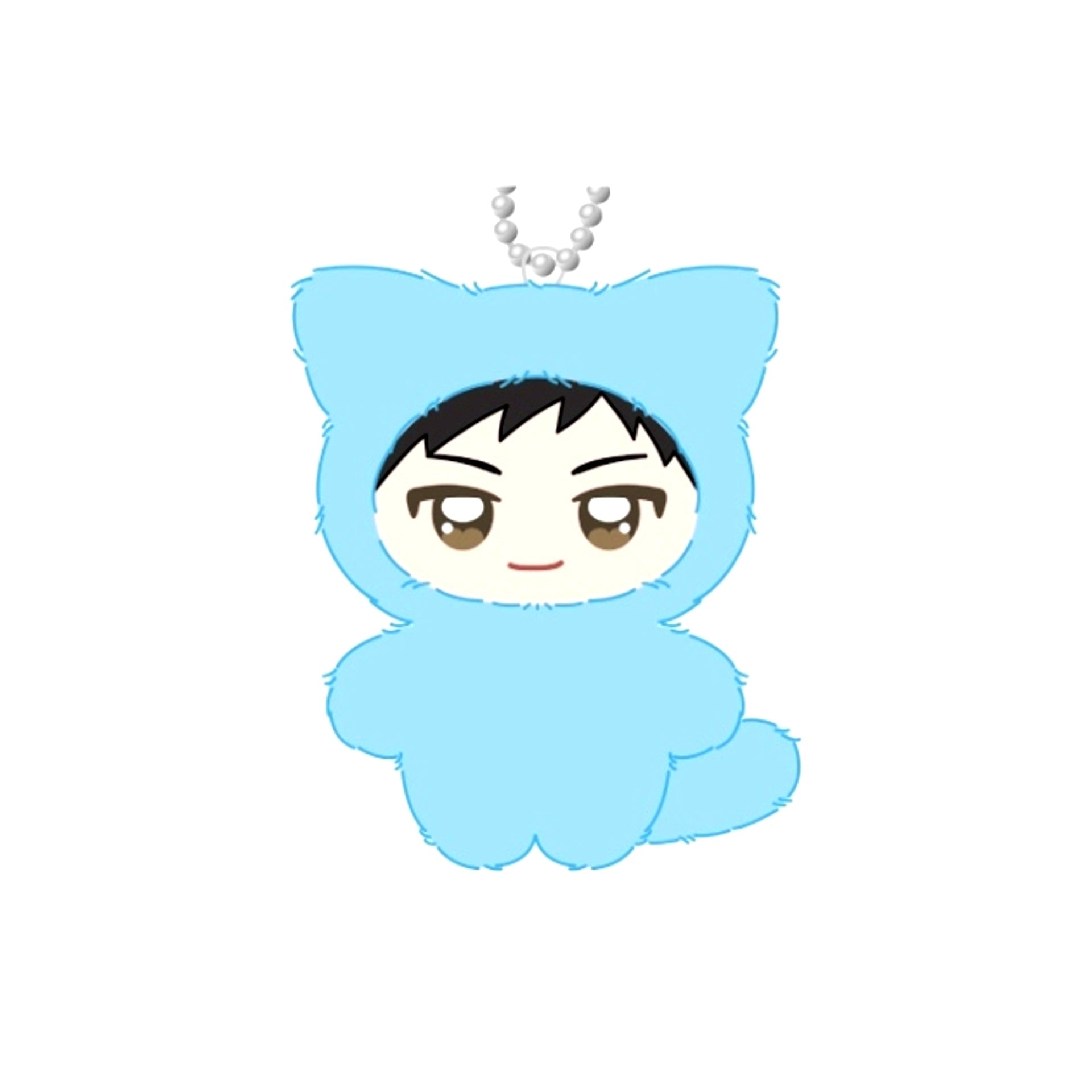 TV Anime Reborn! Chimikemo Mascot 3. Takeshi Yamamoto Goods - Mascot [NEW]