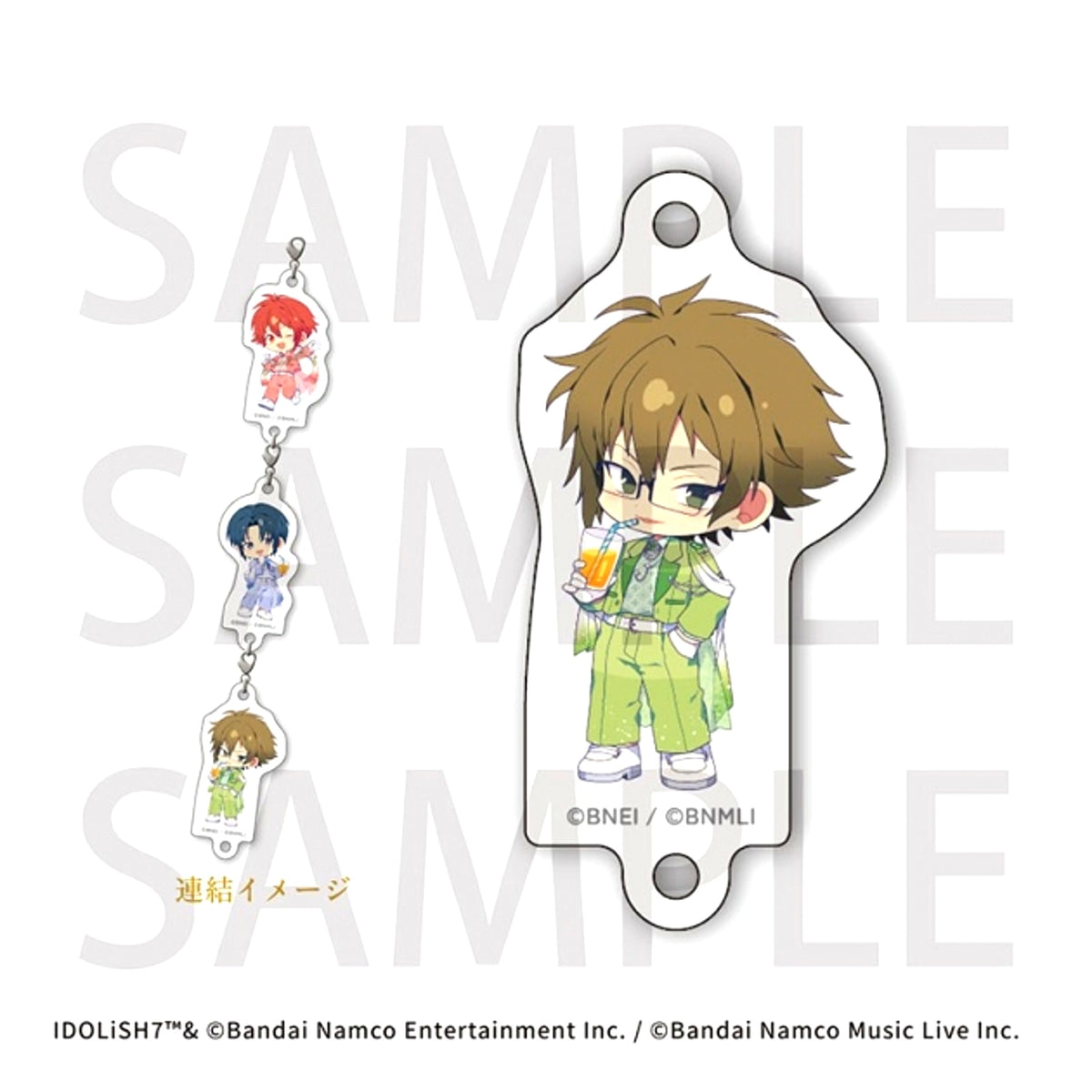 IDOLiSH7 Harmony Lounge / Luminous Palette Celebration (Made-to-Order / Post-Event Online Sale) Connecting Acrylic Charm Yamato Nikaido Luminous Palette Celebration ver. (animate Cafe) [NEW]